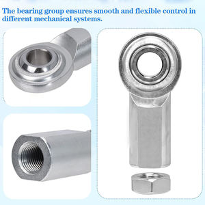 Шарнирные соединения CF4 (шариковые опоры) с левым резьбовым соединением 1/4 x 1/4-28, хромированная сталь, сертификат CE, точность P5 - Product Image 2