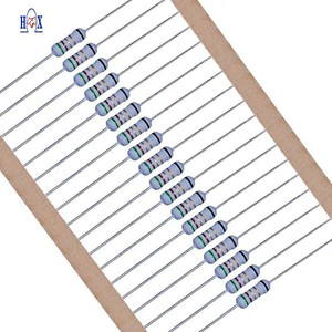 Résistance fusible bobinée toutes séries haute qualité 1/4w 1/2w 1w 2w revêtement ignifuge - Product Image 2