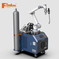 Station de travail robotisée de soudage collaboratif FINDMC à 6 axes, programmation facile, métal MIG/MAG, acier inoxydable, aluminium, 30 kW, 380 V/220 V