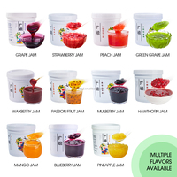 1.3kg Premium Quality High Real Fruit Pulp Content Fruit Jam Honey White Pomelo Jam for Drinks or Beverage
