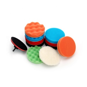 Lot de 10 tampons de polissage en éponge de 6 pouces personnalisés par le fabricant OEM, tampons de polissage haute brillance pour carrosseries de voitures et polissage en gros - Product Image 4