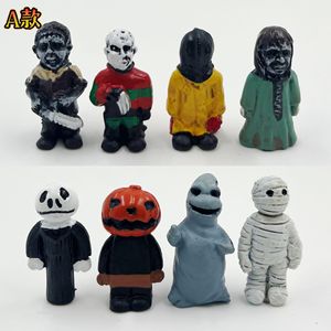 Figurines miniatures sur le thème de l'horreur, 3 cm, 16 styles, Michael Myers effrayant, jouets en PVC, jouets en PVC pour Halloween, Trick or Treat - Product Image 4