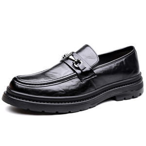 Mocasines de Cuero Casuales de Negocios para Hombre, Punta Redonda, Suela Blanda, Negros y Marrones, con Borlas y Costuras Decorativas, Zapatos de Conducción Modernos - Product Image 5