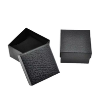 Boîte en papier rigide personnalisée avec couvercle et base, texture crocodile, boîte à montre pour accessoires électroniques