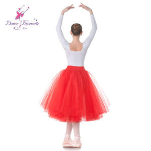 5 שכבות רך טול רומנטי חצי טוטו עם מכנסיים תרגול ריקוד בלט טוטו חצאית BLL002 - Product Image 4
