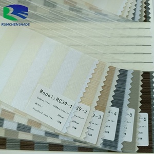 Màn Zebra Shade rèm thông minh tự động cơ điện vải Con lăn màn hình cửa sổ Zebra Rèm cho cửa sổ phòng khách - Product Image 5