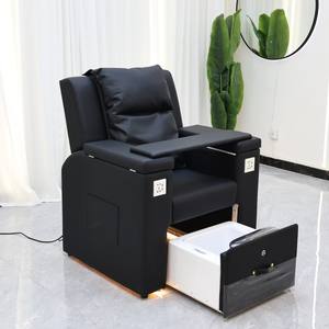 Fauteuil de pédicure électrique inclinable avec lavabo intégré pour salon de beauté - Équipement et mobilier de vente directe - Product Image 5