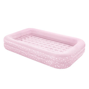 Cama de viaje inflable segura y cómoda para niños pequeños, cama de colchón de aire perfecta para niños con lados elevados - Product Image 3