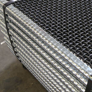 Hoogmangan 65Mn staaldraad zandgehaakte vibrerende steengroeve rots schudzeef zeefgaas Xuwei merk aanpasbare maat - Product Image 3