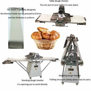 Machine à croissants surgelés, petits croissants français crus, semi-finis, équipement de boulangerie pour pâtisserie - Product Image 3