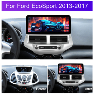 Podofo 12,3 ''Android Car Radio 8 Core 4 + 64/2 + 32G Wireless <span class=keywords><strong>CarPlay</strong></span>/Android Auto/GPS/WIFI/RDS/DSP/IPS para Ford EcoSport 2013-2017 - Product Image 4