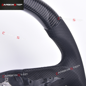 Volant en Fiber de carbone à bas <span class=keywords><strong>prix</strong></span> en Stock pour <span class=keywords><strong>Audi</strong></span> RS3 RS4 <span class=keywords><strong>RS5</strong></span> S3 S4 S5 A3 A4 A5 Q5 Q3 - Product Image 5
