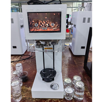 Machine à sceller les boîtes de soda à écran tactile, non rotative, pour le café froid