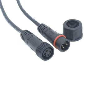 Wavelink M14公/母防水电缆<span class=keywords><strong>2</strong></span>/3/4针，用于发光二极管户外照明设备船用和汽车线束 - Product Image 2