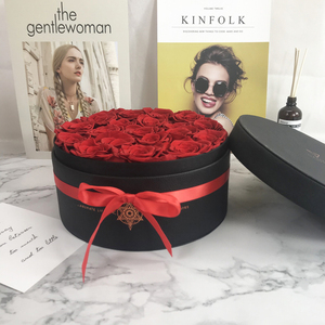 Cadeau pour Roses, haute qualité, impression personnalisée, coffret d'emballage florale de luxe, pour l'été - Product Image 6