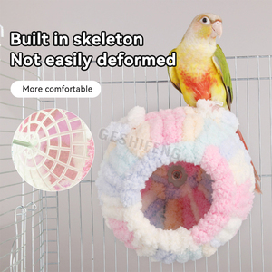 New Arrival Winter Warm <strong>Bird</strong> Nest <strong>House</strong> Comfortable Parrot Bed <strong>Birds</strong> <strong>House</strong> With Cute Shape - Product Image 5