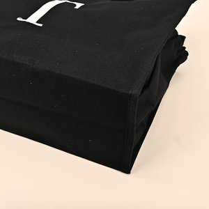 <span class=keywords><strong>Sac</strong></span> fourre-tout en <span class=keywords><strong>toile</strong></span> de jute écologique avec logo personnalisé, fermeture éclair, pour femmes, avec poignée, <span class=keywords><strong>sac</strong></span> fourre-tout noir avec poche - Product Image 4