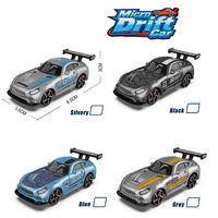Voiture RC de drift télécommandée en gros, modèle de bureau 2.4G à l'échelle 1:64, mini voiture RC 4x4 de drift télécommandée, vente chaude