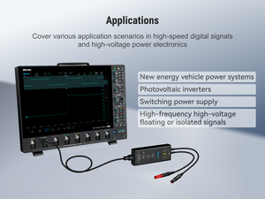 Micsig Dp Serie Oscilloscoop Kit Met Dp700/Dp1500/Dp3000 Hoogspanning Differentiële Sonde 100Mhz 100x/1000x Bijgewerkte Versie - Product Image 3