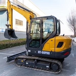Mini-pelleuse compacte à cabine fermée de 6 tonnes (6000 kg) pour usage agricole avec moteur - Product Image 6