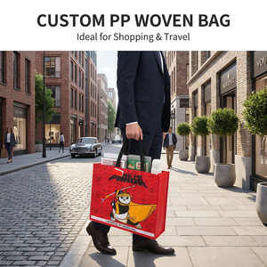 Sac tissé en PP : L'astuce pour une vie plus simple # Produits écologiques en vrac # Shoppinghaul avec un ensemble indispensable de 10 sacs fourre-tout pliables, lavables et de grande capacité - Product Image 6