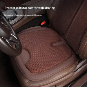 Cojín para Asiento <span class=keywords><strong>de</strong></span> Coche <span class=keywords><strong>BMW</strong></span> Audi, Modelo Business 11, con Espuma Viscoelástica <span class=keywords><strong>de</strong></span> Seda <span class=keywords><strong>de</strong></span> Hielo, Soporte Lumbar Trasero <span class=keywords><strong>de</strong></span> una Pieza, Cómodo y Especial para el Interior - Product Image 3