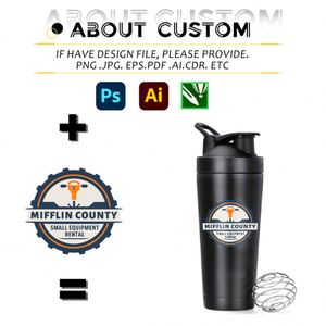 Bouteille isotherme en acier inoxydable avec logo personnalisé, shaker à protéines pour la salle de sport, grande capacité, bouteilles d'eau de sport avec logo - Product Image 3