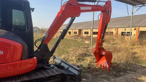 Pour Kubota KX165 petite pelle japon 5 tonnes ferme foresterie chenille équipement EPA conformité moteur boîte de vitesses engrenage PLC Core - Product Image 3