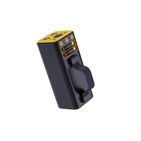PINUODA L-T2523 Batterie externe de voyage transfrontalière à charge rapide PD22.5, grande capacité 50000mAh, polymère lithium, affichage LED, en PVC