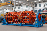 Ligne de production de câbles métalliques 630 : Machine à tordre planétaire pour câbles à fibres optiques et fils isolants, à bon prix