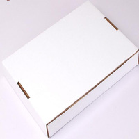 Boîte en papier ondulé rose à impression personnalisée, emballage d'expédition rigide pliable pour poupées cadeau, forme magnétique personnalisable