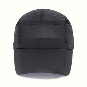 Casquette de baseball personnalisée à séchage rapide, imperméable en nylon, pour activités de plein air, course estivale, non structurée, à calotte souple - Product Image 2