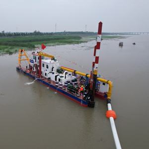 <span class=keywords><strong>10</strong></span>-Zoll-Klein-Sandbagger-Schneidbagger-Saugbaggerboot mit einer Baggertiefe von 8 m - Product Image 6