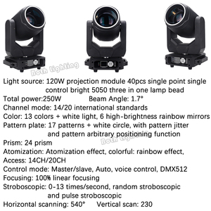 Both Lighting Led <strong>300W</strong> Beam PLUS Pixel Moving Head Lighting Seven rainbow Effect DMX512 Stage Lights for Theatre DJ Sets Party - Product Image 3
