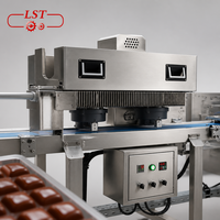 Chauffe-moule 220V 132x235mm pour machine à chocolat, déposeur automatique à dose unique, ligne de production industrielle pour la fabrication de bonbons