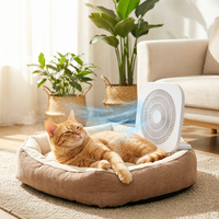 Schreibtisch-Ventilator, quadratisch, elektrisch, Niederspannung, tragbar, USB, Mehrzweck, Sommer, neu, leise, Büro, USB, wiederaufladbar