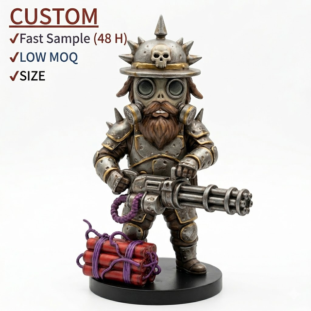 Customized Resin Art Toy Personalized Bobble Head Collectibles Trendy Handmade Hand-painted Sports Character Statue Creative