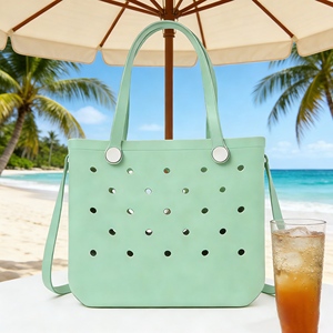 高品质轻质 EVA 沙滩包，防水，大容量，适合海滩购物、野餐、户外日常使用，中国制造 - Product Image 4