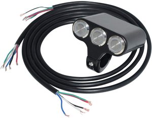 Interrupteur <span class=keywords><strong>de</strong></span> <span class=keywords><strong>guidon</strong></span> pour moto, bouton <span class=keywords><strong>de</strong></span> démarrage puissant avec indicateur universel, phare antibrouillard, pour Honda et <span class=keywords><strong>Yamaha</strong></span> - Product Image 3