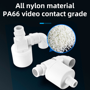 Otomatik ve manuel kontrol yatay dişli ve su ile 1/2 inç PVC küresel vana şamandıra valfi özelleştirilebilir OEM ürün - Product Image 5