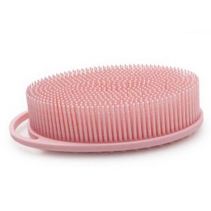 Fabricant <span class=keywords><strong>Brosse</strong></span> de douche ovale double face réutilisable en <span class=keywords><strong>silicone</strong></span> pour bébés <span class=keywords><strong>Brosse</strong></span> de massage du corps <span class=keywords><strong>Brosse</strong></span> en <span class=keywords><strong>silicone</strong></span> souple <span class=keywords><strong>Brosse</strong></span> à récurer le corps - Product Image 2