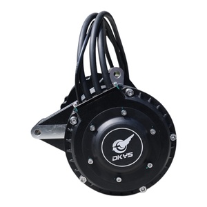 มอเตอร์แม่เหล็ก DKYS รุ่นลดความเร็วรอบแบบอินไลน์ 130-65H แบบลวดแบน 3 ขา 72V 3KW DK13065H-B รุ่น Outlet-Z กำลังสูงและความเร็วสูง - Product Image 2