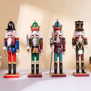 <span class=keywords><strong>Casse</strong></span>-<span class=keywords><strong>Noisette</strong></span> de Noël Antique 30cm 12 ''<span class=keywords><strong>Soldat</strong></span> Vente en gros de haute qualité Décoration de Noël classique Figurine et jouet en bois bon marché à vendre - Product Image 2