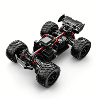 Voiture de drift RC 4x4 2026 à l'échelle 1:14, télécommande 2.4G, moteur brushless 56KM/H, buggy tout-terrain RTR Expert, câble USB, métal