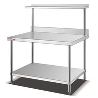 Table de préparation en acier inoxydable commerciale pour restaurant, restauration, cuisine, préparation des aliments, table de travail, hôtels, restaurants