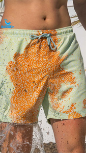 Özel renk değiştirme Swimshorts su reaktif yüzmek mayo sihirli mayo erkek ve erkekler için - Product Image 2