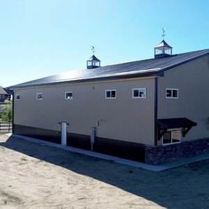 Bảo trì thấp cuộc sống lâu dài Kết Cấu Thép kho cho lưu trữ Ngũ Cốc Nông nghiệp máy móc nông nghiệp đổ Kết Cấu Thép - Product Image 2