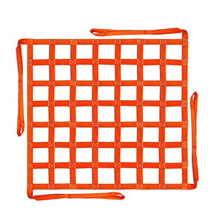 Durable 5cm Polyester Webbing Cargo Net Heavy Duty Shipping Container Load Restraint Custom <b>Mesh</b> 3000kg Security Protection - Product Image 6