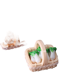 Miniaturas de verduras para juegos de simulación, jengibre, ajo, accesorios de resina para joyería DIY, materiales para colgantes de llaveros - Product Image 2