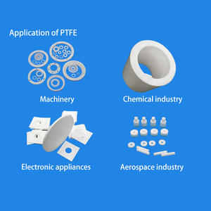 صفائح <span class=keywords><strong>PTFE</strong></span> بيضاء قابلة للتخصيص من كيجينغ بسمك 10 مم مع خدمة القطع المتاحة حاصلة على شهادة ISO9001 - Product Image 4